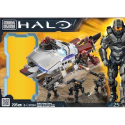 MEGA BLOKS 97004 non  PHIẾN GIẢI MA bộ đồ chơi xếp lắp ráp ghép mô hình Computer Games BRUTE PROWLER ATTACK Trò Chơi 205 khối