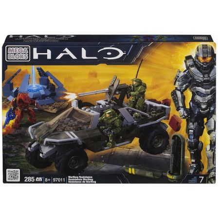 MEGA BLOKS 97011 non  CHIẾN ĐẤU VỚI WARTHOG. bộ đồ chơi xếp lắp ráp ghép mô hình Computer Games WARTHOG RESISTANCE Trò Chơi 285 khối