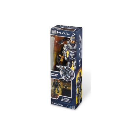 MEGA BLOKS 97105 non  CHUYÊN GIA ĐIỀU TRA ODST bộ đồ chơi xếp lắp ráp ghép mô hình Computer Games ODST RECON SPECIALIST Trò Chơi 31 khối
