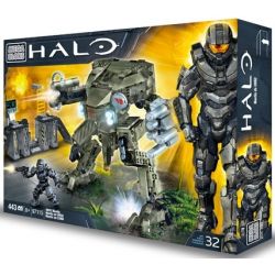 MEGA BLOKS 97115 non  BỌ NGỰA UNSC bộ đồ chơi xếp lắp ráp ghép mô hình Computer Games UNSC MANTIS Trò Chơi 443 khối