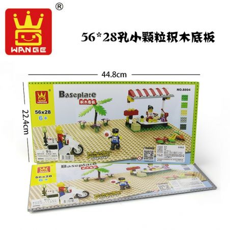 WANGE 8804 non  TẤM ĐÁY bộ đồ chơi xếp lắp ráp ghép mô hình Creator BASEPLATE Sáng Tạo