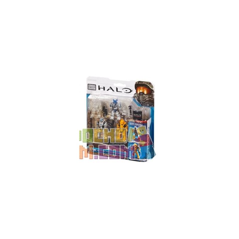 MEGA BLOKS 97336 non  GÓI CHIẾN ĐẤU TẤN CÔNG SPARTAN bộ đồ chơi xếp lắp ráp ghép mô hình Computer Games SPARTAN ASSAULT BATTLE PACK Trò Chơi 57 khối