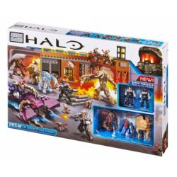 MEGA BLOKS 97430 non  CUỘC XÂM LƯỢC CỦA LŨ LỤT bộ đồ chơi xếp lắp ráp ghép mô hình Computer Games FLOOD INVASION Trò Chơi 265 khối