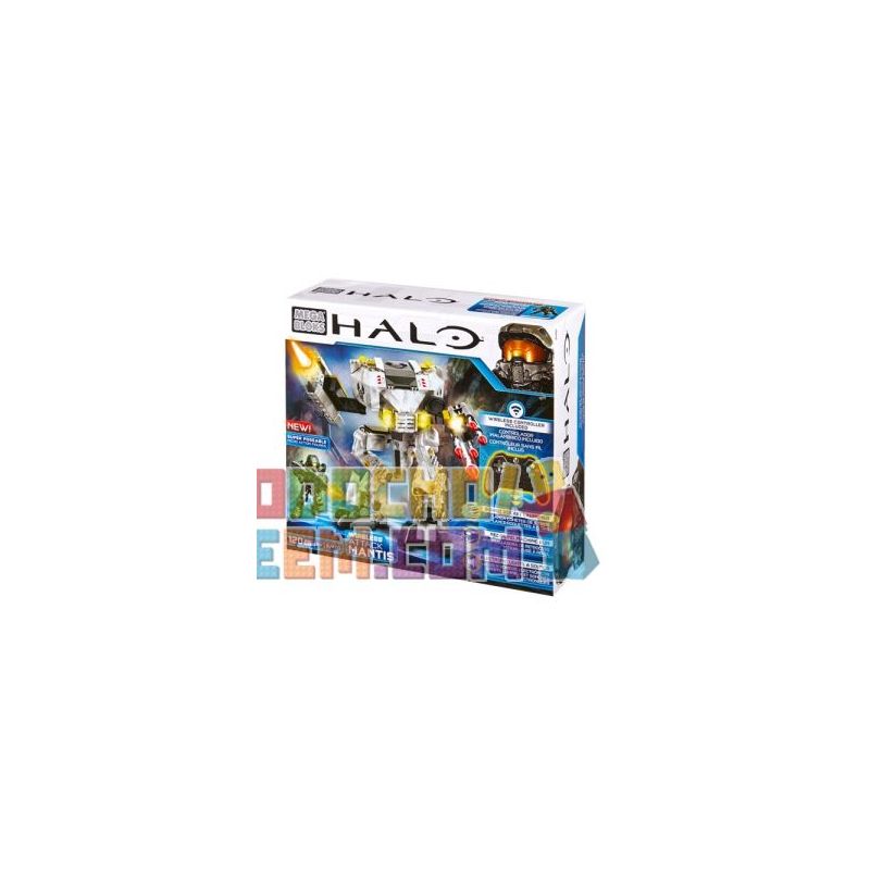 MEGA BLOKS 97450 non  UNSC TẤN CÔNG MANTIS bộ đồ chơi xếp lắp ráp ghép mô hình Computer Games UNSC ATTACK MANTIS Trò Chơi 120 khối