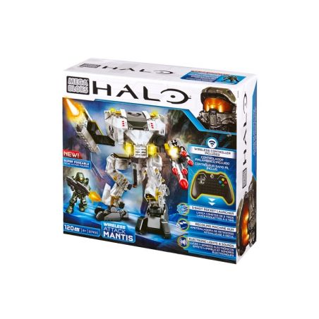MEGA BLOKS 97450 non  UNSC TẤN CÔNG MANTIS bộ đồ chơi xếp lắp ráp ghép mô hình Computer Games UNSC ATTACK MANTIS Trò Chơi 120 khối