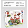 LQS 67601 non  LÂU ĐÀI CÔNG CHÚA PEACH bộ đồ chơi xếp lắp ráp ghép mô hình Mario SUPER MARIO Thợ Sửa Ống Nước 2614 khối