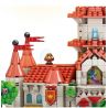 LQS 67601 non  LÂU ĐÀI CÔNG CHÚA PEACH bộ đồ chơi xếp lắp ráp ghép mô hình Mario SUPER MARIO Thợ Sửa Ống Nước 2614 khối