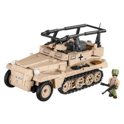COBI 2526 non  XE BÁN TẢI SDKFZ 250 bộ đồ chơi xếp lắp ráp ghép mô hình Military Army SD.KFZ. 250/3 Quân Sự Bộ Đội 426 khối