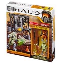 MEGA BLOKS 97516 non  KHO VŨ KHÍ QUẢN LÝ bộ đồ chơi xếp lắp ráp ghép mô hình Computer Games CONTAINMENT ARMORY Trò Chơi 53 khối