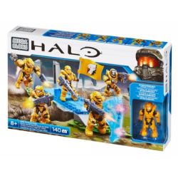 MEGA BLOKS CND00 non  ĐỘI CỨU HỎA ĐẠI BÀNG bộ đồ chơi xếp lắp ráp ghép mô hình Computer Games FIRETEAM EAGLE Trò Chơi 140 khối
