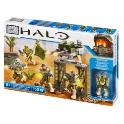 MEGA BLOKS CND01 non  ĐỘI SIERRA bộ đồ chơi xếp lắp ráp ghép mô hình Computer Games SIERRA SQUAD Trò Chơi 155 khối