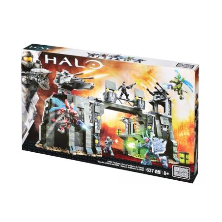 MEGA BLOKS CNG69 non  UNSC FIREBASE. bộ đồ chơi xếp lắp ráp ghép mô hình Computer Games Trò Chơi 637 khối