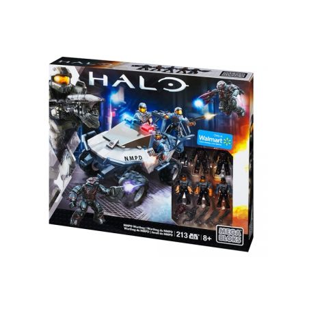 MEGA BLOKS CNH06 non  NMPD. bộ đồ chơi xếp lắp ráp ghép mô hình Computer Games NMPD WARTHOG Trò Chơi 213 khối