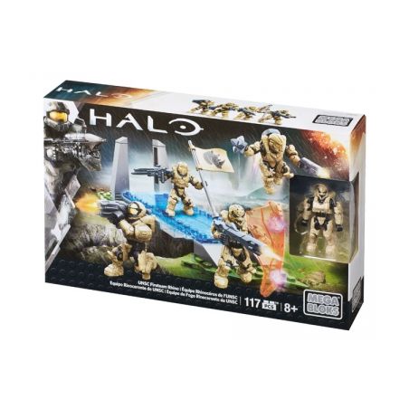 MEGA BLOKS CNK25 non  ĐỘI CỨU HỎA TÊ GIÁC UNSC bộ đồ chơi xếp lắp ráp ghép mô hình Computer Games UNSC FIRETEAM RHINO Trò Chơi 117 khối
