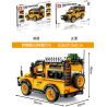 SHENG YUAN SY 8551 non  LAND ROVER DEFENDER 90 XE ĐỊA HÌNH bộ đồ chơi xếp lắp ráp ghép mô hình  LANDROVER DEFENDER Kỹ Thuật Công Nghệ Cao Mô Hình Phương Tiện 1053 khối