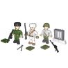 COBI 2032 non  HỒNG QUÂN - MÙA ĐÔNG bộ đồ chơi xếp lắp ráp ghép mô hình Military Army RED ARMY - WINTER Quân Sự Bộ Đội 26 khối