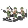 COBI CHARACTER BUILDING 2033 COBI-2033 COBI2033 non  SƯ ĐOÀN DÙ HOA KỲ bộ đồ chơi xếp lắp ráp ghép mô hình Military Army AMERICAN AIRBORNE DIVISION Quân Sự Bộ Đội 26 khối