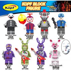 KOPF KF6122 6122 KF1391 1391 KF1392 1392 KF1393 1393 KF1394 1394 KF1395 1395 KF1396 1396 KF1397 1397 KF1398 1398 non  MIDNIGHT BEAR HOMETOWN. bộ đồ chơi xếp lắp ráp ghép mô hình Movie & Game FIVE NIGHTS AT FREDDY'S Phim Và Trò Chơi