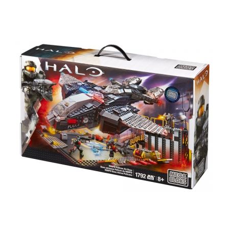 MEGA BLOKS CPF71 non  CĂN CỨ KHÔNG QUÂN PELICAN NMPD bộ đồ chơi xếp lắp ráp ghép mô hình Computer Games NMPD PELICAN AIR BASE Trò Chơi 1792 khối