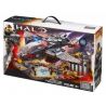 MEGA BLOKS CPF71 non  CĂN CỨ KHÔNG QUÂN PELICAN NMPD bộ đồ chơi xếp lắp ráp ghép mô hình Computer Games NMPD PELICAN AIR BASE Trò Chơi 1792 khối