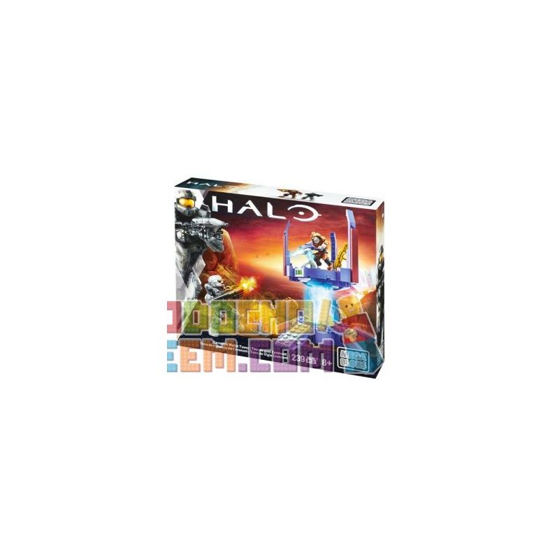MEGA BLOKS DKT68 non  THÁP CANH STAR ALLIANCE bộ đồ chơi xếp lắp ráp ghép mô hình Computer Games COVENANT WATCH TOWER Trò Chơi 239 khối