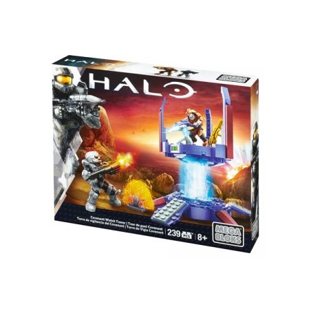 MEGA BLOKS DKT68 non  THÁP CANH STAR ALLIANCE bộ đồ chơi xếp lắp ráp ghép mô hình Computer Games COVENANT WATCH TOWER Trò Chơi 239 khối