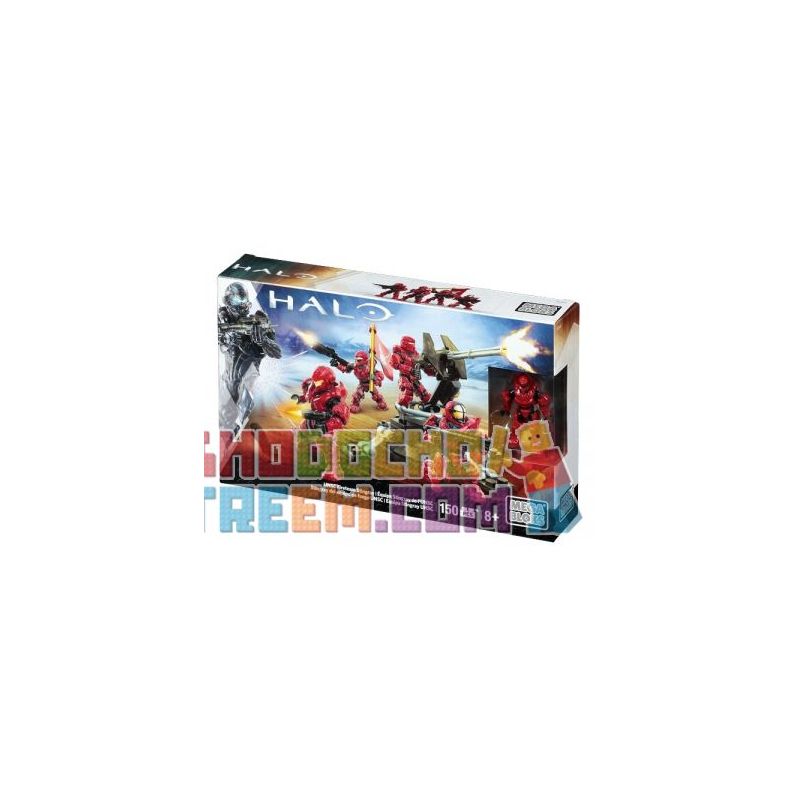 MEGA BLOKS DLB95 non  ĐỘI CỨU HỎA CÁ ĐUỐI UNSC bộ đồ chơi xếp lắp ráp ghép mô hình Computer Games UNSC FIRETEAM STINGRAY Trò Chơi 150 khối