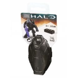 MEGA BLOKS DPP69 non  VIÊN NANG AIRDROP MÃ NÃO KIM LOẠI bộ đồ chơi xếp lắp ráp ghép mô hình Computer Games METALLIC ONYX COVENANT DROP POD Trò Chơi 26 khối