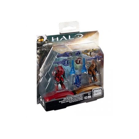 MEGA BLOKS DPJ84 non  GÓI TÙY CHỈNH VŨ KHÍ ELITE bộ đồ chơi xếp lắp ráp ghép mô hình Computer Games ELITE WEAPONS CUSTOMIZER PACK Trò Chơi 62 khối