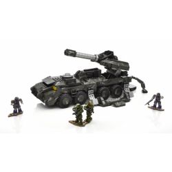 MEGA BLOKS DPJ94 non  SÚNG BAO VÂY UNSC KODIAK bộ đồ chơi xếp lắp ráp ghép mô hình Computer Games UNSC KODIAK SIEGE CANNON Trò Chơi