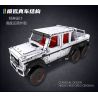 MouldKing 13061 Mould King 13061 non  MERCEDES BENZ G63 6X6 1:10 tỷ lệ 1:10 bộ đồ chơi xếp lắp ráp ghép mô hình  MERCEDES-BENZ G63 6X6 1:10 Kỹ Thuật Công Nghệ Cao Mô Hình Phương Tiện 3686 khối