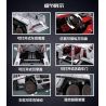 MouldKing 13061 Mould King 13061 non  MERCEDES BENZ G63 6X6 1:10 tỷ lệ 1:10 bộ đồ chơi xếp lắp ráp ghép mô hình  MERCEDES-BENZ G63 6X6 1:10 Kỹ Thuật Công Nghệ Cao Mô Hình Phương Tiện 3686 khối