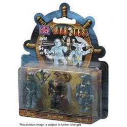 MEGA BLOKS 3690 non  CUỘC XÂM LƯỢC LINH HỒN BỊ MẤT bộ đồ chơi xếp lắp ráp ghép mô hình Pirates Of The Caribbean LOST SOULS INVASION Cướp Biển Vùng Caribe 6 khối