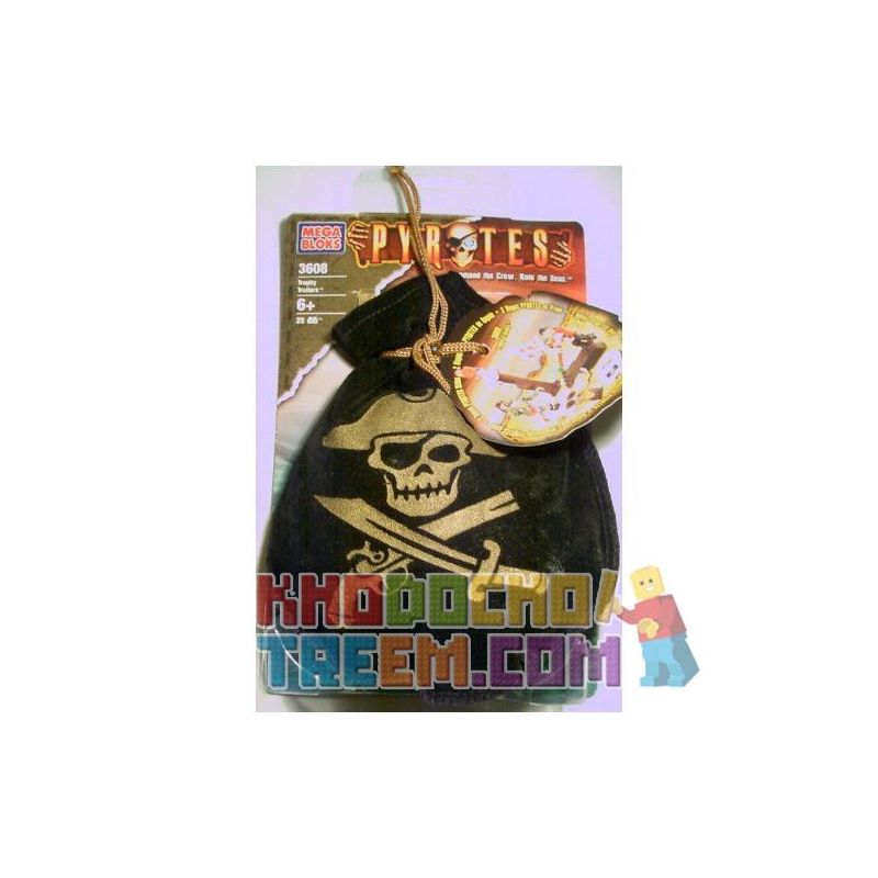 MEGA BLOKS 3608 non  KẺ PHẢN BỘI TIỀN THƯỞNG bộ đồ chơi xếp lắp ráp ghép mô hình Pirates Of The Caribbean TROPHY TRAITORS Cướp Biển Vùng Caribe 25 khối