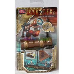 MEGA BLOKS 3607 non  TUẦN TRA BỜ BIỂN bộ đồ chơi xếp lắp ráp ghép mô hình Pirates Of The Caribbean COASTAL PATROL Cướp Biển Vùng Caribe 30 khối