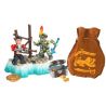 MEGA BLOKS 3603 non  TIỀN THƯỞNG CHÔN CẤT bộ đồ chơi xếp lắp ráp ghép mô hình Pirates Of The Caribbean BURIED BOUNTY Cướp Biển Vùng Caribe 14 khối