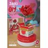 JAKI JK1310 1310 non  TÌNH YÊU VĨNH CỬU bộ đồ chơi xếp lắp ráp ghép mô hình Creator DIY MUSIC BOX ETERNAL LOVE Sáng Tạo 374 khối