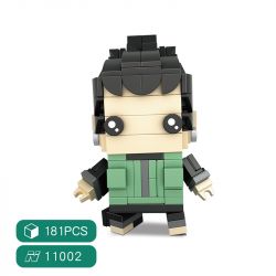 HSANHE 11002-7 non  NARA KAMARU bộ đồ chơi xếp lắp ráp ghép mô hình Naruto MAGIC BRICK NARA SHIKAMARU Ninja 181 khối