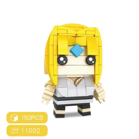 HSANHE 11002-6 non  FANGTAI. bộ đồ chơi xếp lắp ráp ghép mô hình Naruto MAGIC BRICK TSUNADE Ninja 150 khối