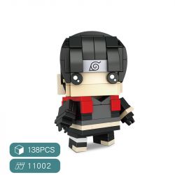 HSANHE 11002-5 non  HOUHOUKO SAI bộ đồ chơi xếp lắp ráp ghép mô hình Naruto MAGIC BRICK SAI Ninja 138 khối