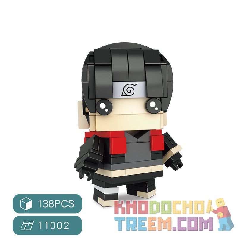 HSANHE 11002-5 non  HOUHOUKO SAI bộ đồ chơi xếp lắp ráp ghép mô hình Naruto MAGIC BRICK SAI Ninja 138 khối