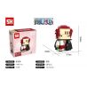 HSANHE 11001-16 non  SHANKS TÓC ĐỎ bộ đồ chơi xếp lắp ráp ghép mô hình One Piece ONE PIECE AKAKAMI NO SHANKUSU Đảo Hải Tặc 167 khối