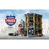 JIESTAR 89134 URGE 10199 non  ĐỒN CẢNH SÁT bộ đồ chơi xếp lắp ráp ghép mô hình Modular Buildings BRICK TOWN POLICE STATION Mô Hình Nhà Cửa 2967 khối