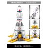 SEMBO 107032 non  XE KHỞI ĐỘNG DỰ ÁN ES SERIES-NAVIGATOR bộ đồ chơi xếp lắp ráp ghép mô hình The Wandering Earth THE WANDERING EARTH CARRIER ROCKET Lưu Lạc Địa Cầu 444 khối