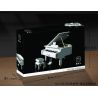 K BOX 10210 non  PIANO TRẮNG bộ đồ chơi xếp lắp ráp ghép mô hình Creator GRAND PIANO Sáng Tạo 2750 khối