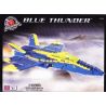 MEGA BLOKS 9743 non  CHIẾN BINH TIA CHỚP XANH bộ đồ chơi xếp lắp ráp ghép mô hình Military Army BLUE THUNDER Quân Sự Bộ Đội 690 khối
