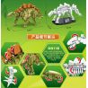 PanlosBrick 612004 Panlos Brick 612004 non  JIANLONG. bộ đồ chơi xếp lắp ráp ghép mô hình Dino DINOSAURIA STEGOSAURUS Khủng Long 906 khối