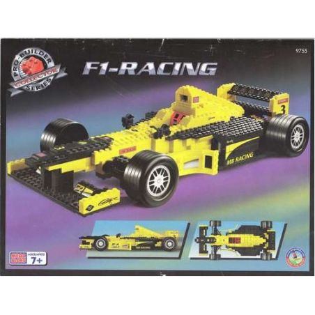 MEGA BLOKS 9755 non  XE ĐUA F-1 bộ đồ chơi xếp lắp ráp ghép mô hình Speed Champions Racing Cars F-1 RACING Đua Xe Công Thức 610 khối
