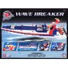 MEGA BLOKS 9745 non  MÁY CHẮN SÓNG bộ đồ chơi xếp lắp ráp ghép mô hình City WAVE BREAKER Thành Phố 700 khối