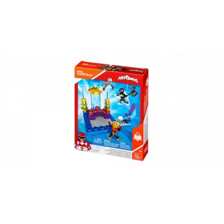 MEGA BLOKS DPK76 non  TRUNG TÂM CHỈ HUY CỦA SATO bộ đồ chơi xếp lắp ráp ghép mô hình Power Rangers Super Sentai ZORDON’S COMMAND CENTER 5 Anh Em Siêu Nhân 62 khối